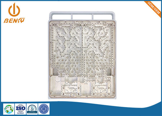 Aluminium Alloy Die Casting Parts Kandang Komunikasi Microwave