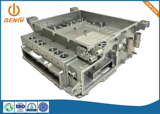 Suku Cadang Aluminium Alloy EV Kandang Die Casting Tekanan Tinggi
