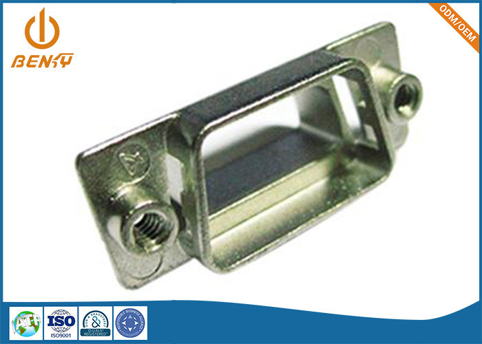 Aluminium Alloy Zinc Die Casting Untuk Bagian Konektor Elektronik