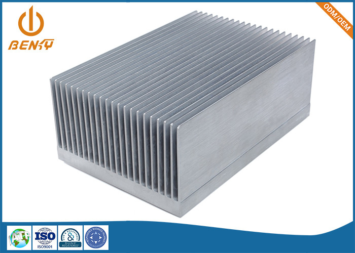 Pemrosesan Ekstrusi Aluminium OEM Heat Sink Untuk Inverter Fotovoltaik