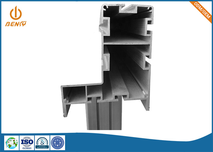 Profil Aluminium Ekstrusi 6063 T6 Industri Untuk Panel Surya