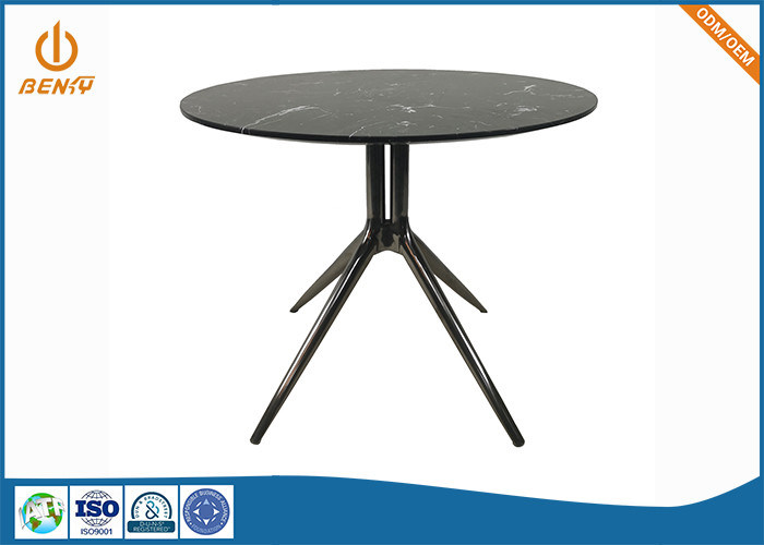 OEM Aluminium ADC12 Perabot Kantor Suku Cadang Meja Kopi Logam