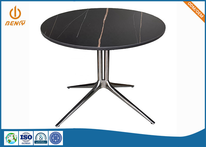 OEM Aluminium ADC12 Perabot Kantor Suku Cadang Meja Kopi Logam