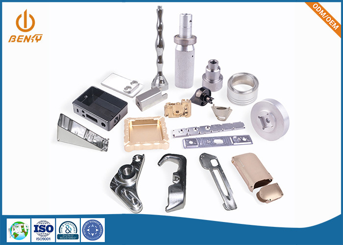 5 Axis Polished titanium CNC Milling Parts Dengan Nitrida Vakum PVD