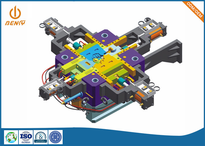 Cetakan Die Casting Industri Ra1.6 Ra3.2 Dengan Pusat Pemesinan 5 Sumbu