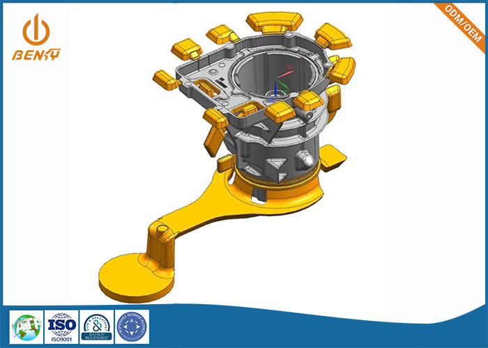 Suku Cadang Mesin Die Casting Aluminium OEM ODM Untuk Suku Cadang Pompa Otomatis