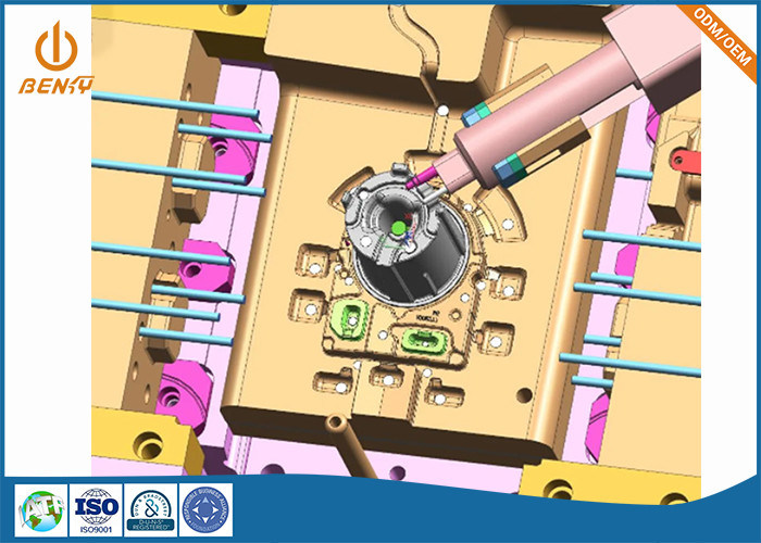 Suku Cadang Mesin Die Casting Aluminium OEM ODM Untuk Suku Cadang Pompa Otomatis