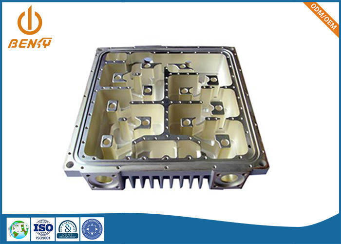 OEM AlSi12 Die Cast Case Bagian Peralatan Komunikasi Aluminium