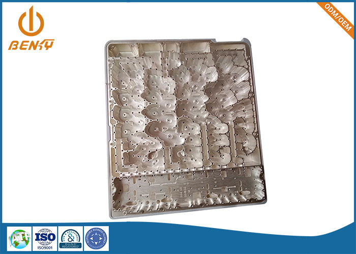 Aluminium Alloy Die Casting Parts Kandang Komunikasi Microwave
