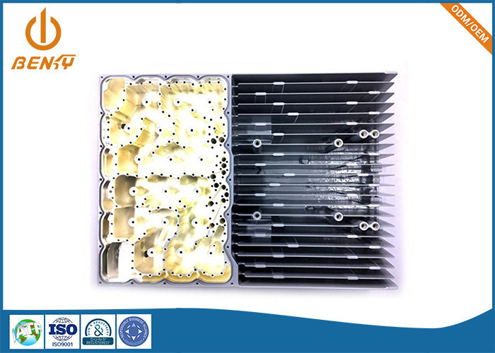 Aluminium Alloy Die Casting Parts Kandang Komunikasi Microwave