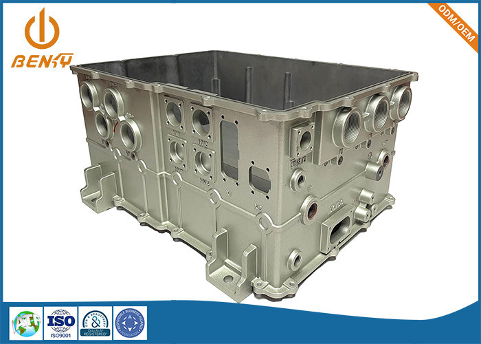 Suku Cadang Aluminium Alloy EV Kandang Die Casting Tekanan Tinggi