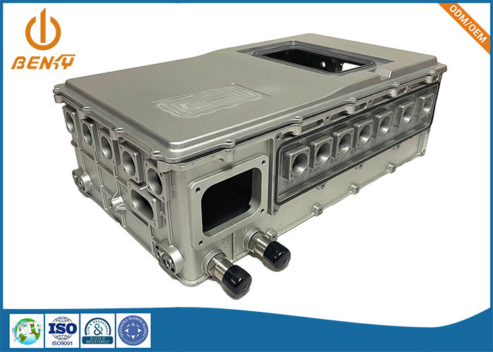 Paduan aluminium ODM Auto Enclosure Parts die casting New Energy Auto