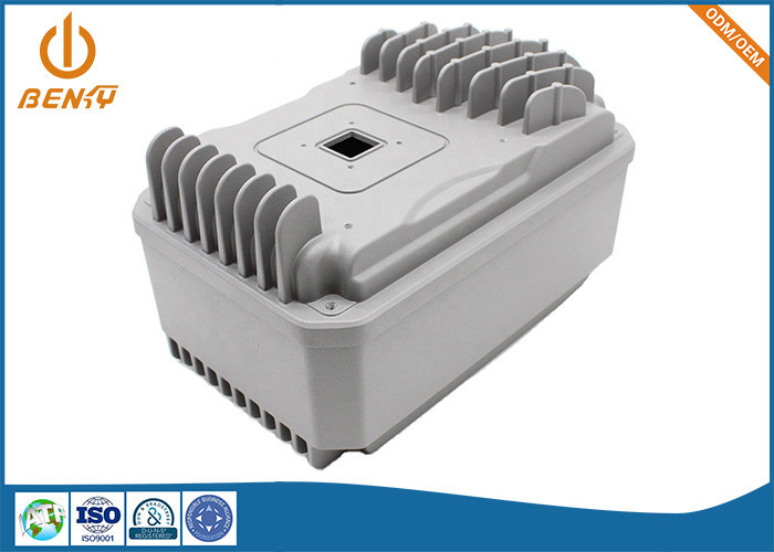 OEM ODM Aluminium Die Casting LED Perumahan disesuaikan Powder Coating