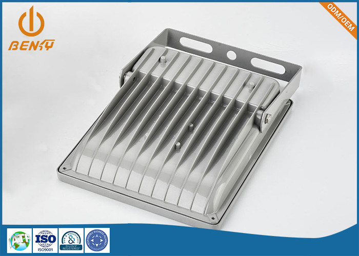 OEM ODM Aluminium Die Casting LED Perumahan disesuaikan Powder Coating