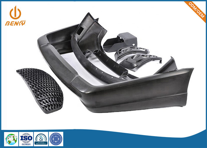 ABS PP PVC PET PA66 Bagian Injeksi Plastik Kustom LKM HASCO Standard