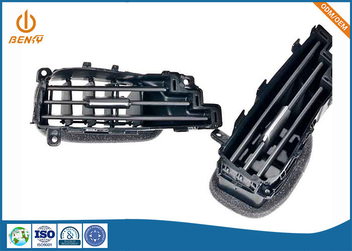 ABS PP PVC PET PA66 Bagian Injeksi Plastik Kustom LKM HASCO Standard