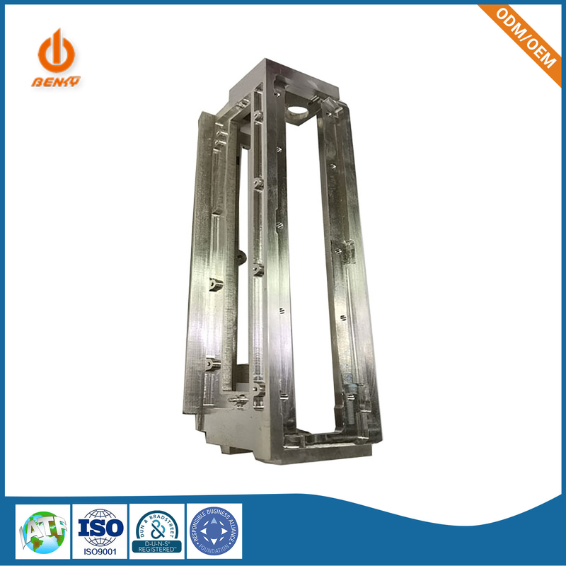 Paduan aluminium Bagian Rongga Mesin CNC Untuk Peralatan Otomasi