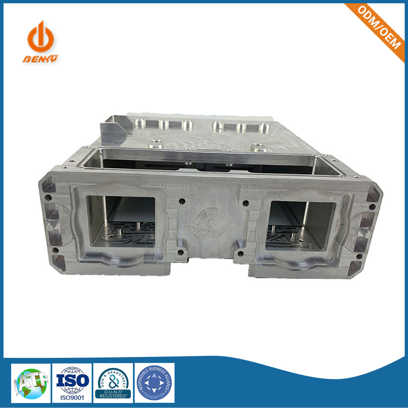 Pemrosesan Mesin CNC yang Disesuaikan untuk peralatan komunikasi Microwave, paduan aluminium 6061 bagian mesin