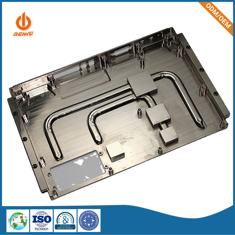 Disesuaikan Die Cast Aluminium Heatsink Precision Cnc Machining Investment Parts