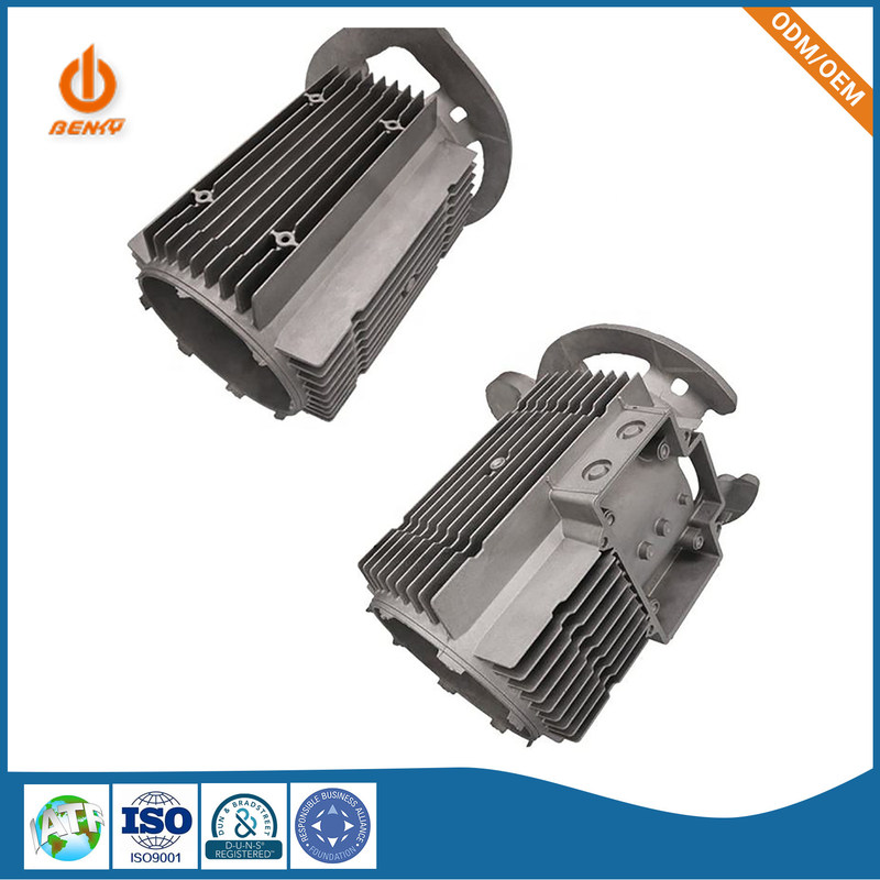 Custom Motor Housing Aluminium Die Casting Parts Toleransi 0,002mm