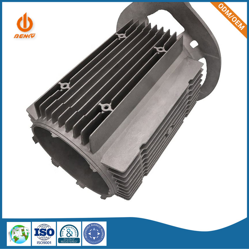 Custom Motor Housing Aluminium Die Casting Parts Toleransi 0,002mm