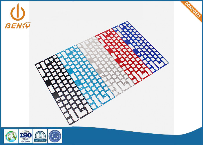 Kotak Keyboard Aluminium Anodized Enclosure Multicolor CNC Machining