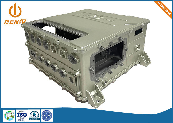 OEM New Energy Car Die Casting Enclosure Kendaraan Listrik Mesin CNC Presisi