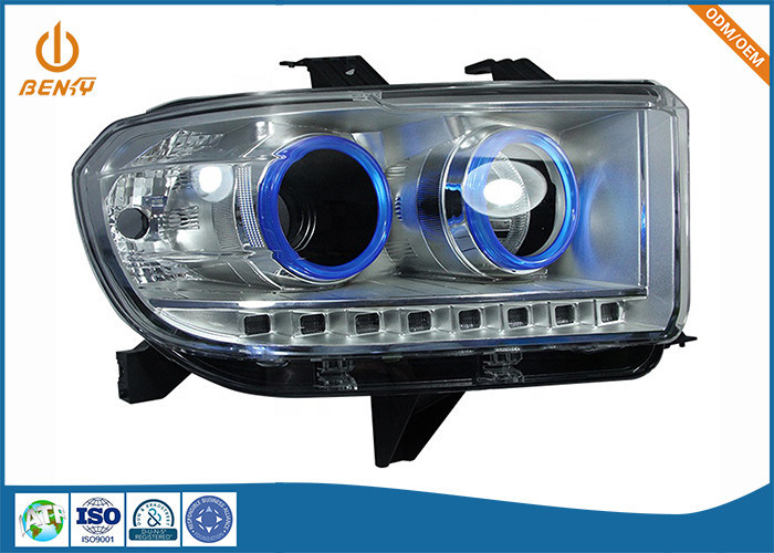 Perumahan Lampu Mobil Kustom Batch Kecil Mesin CNC Pengecoran Vakum Silikon