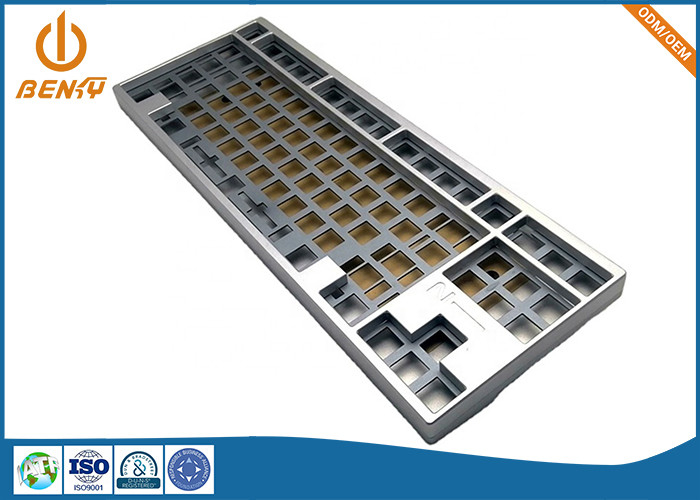 OEM ODM Kustom Elektronik Enclosures Aluminium 6063 Keyboard Case